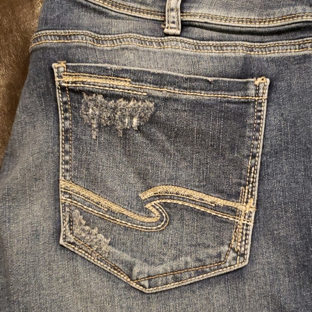 Silver jeans